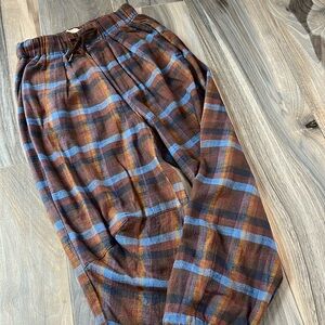 Urban outfitters soft flannel jogger pants